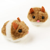 HKM-9803453 Plush Simulation Mechanical Mouse Toy for Interactive Play - Gray & Brown Options Available
