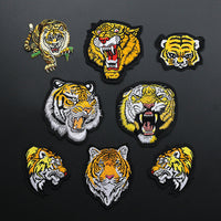 HKM-980371 3D Embroidered Animal Iron-On Patch for Clothing - Eco-Friendly Fabric Sticker