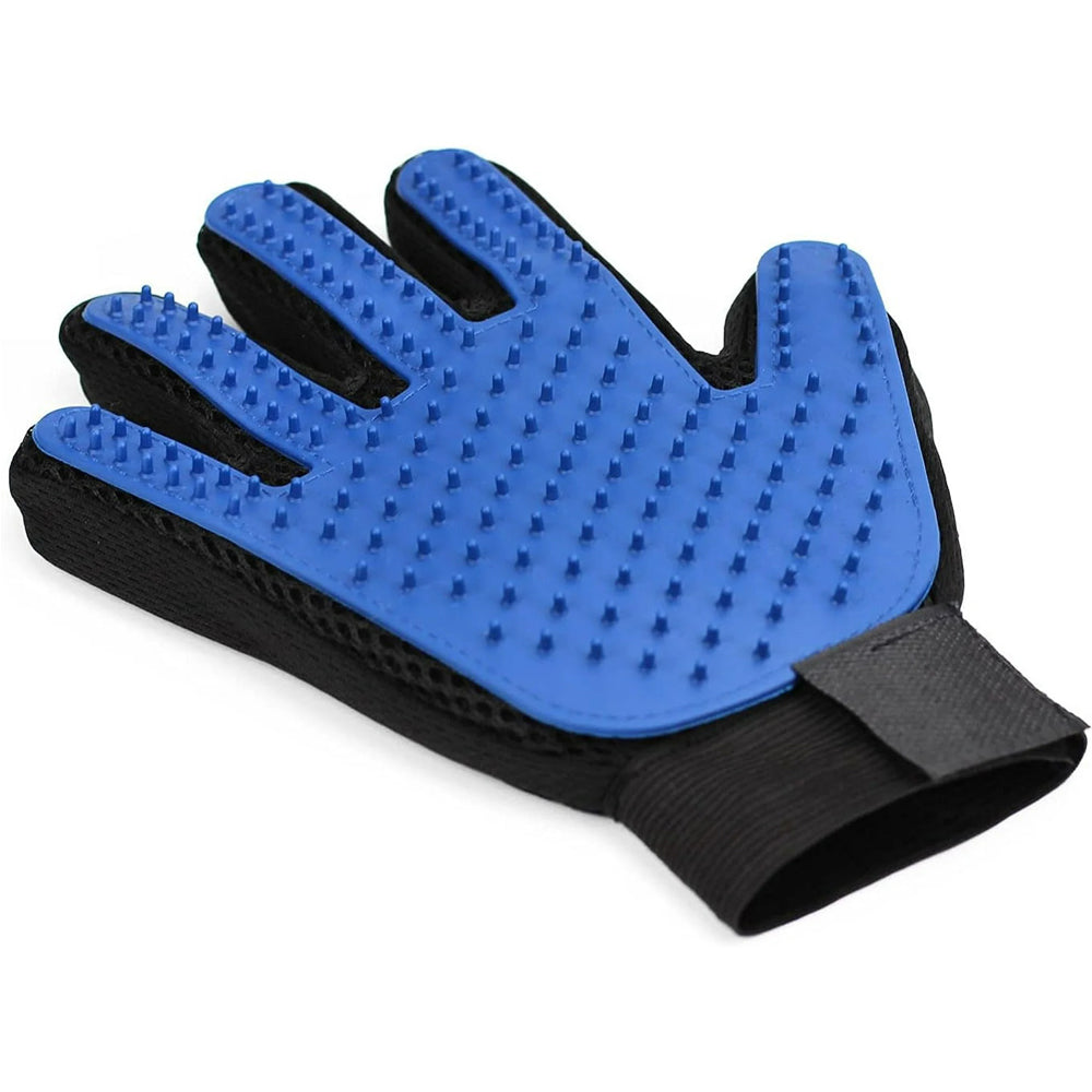 HKM-9804221 Premium Pet Grooming Glove for Cats, Dogs, and Small Animals - De-Shedding and Massage Tool