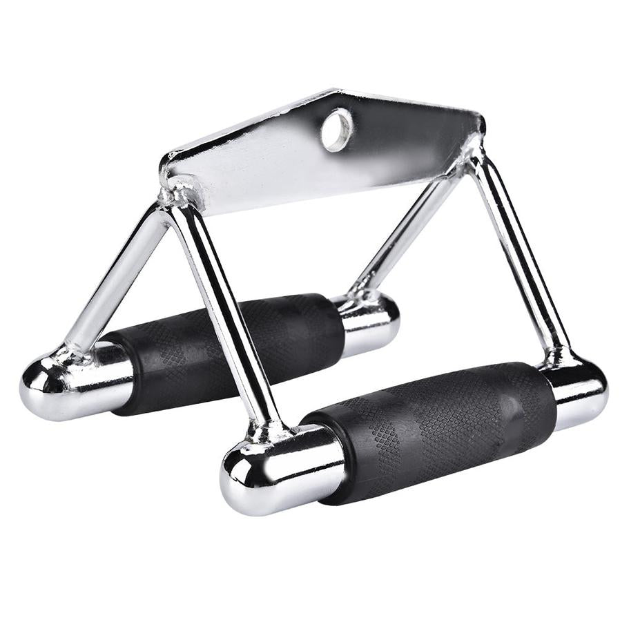 HKM-980563 Steel Chinning Triangle Bar Handle for Cable Machine Training
