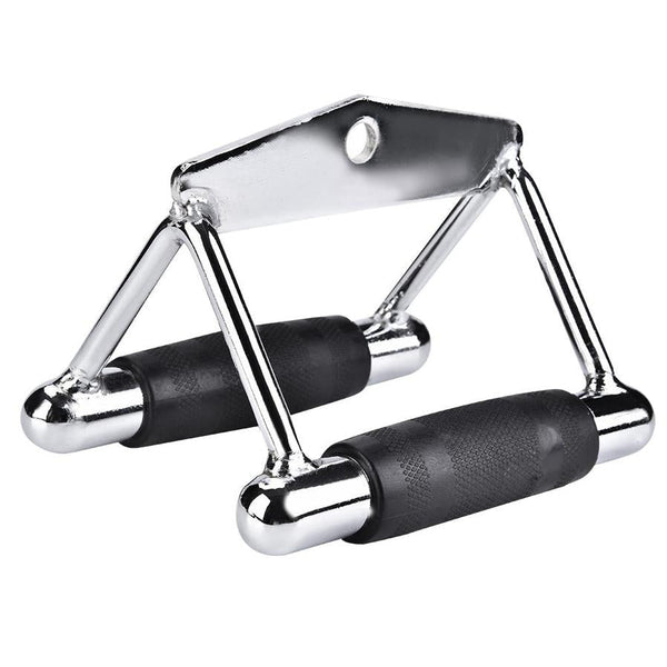 HKM-980563 Steel Chinning Triangle Bar Handle for Cable Machine Training