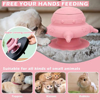 HKM-9805885 Self-Service Milk Feeding Device for Puppies and Kittens - Bionic Breast Design, Silicone Milk Bowl
