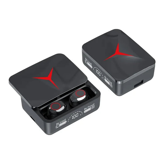 HKM-980691 Bluetooth Wireless Earbuds with LED Power Display, IPX5 Waterproof TWS Headphones for Sports