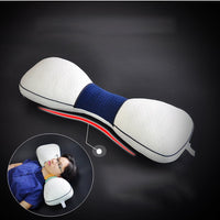 HKM-980819 Cervical Traction Pillow with Adjustable Height and Soft Polyester Cotton Fabric