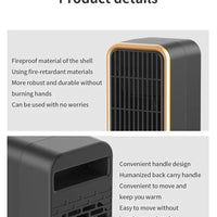 HKM-980883 Compact Electric PTC Fan Heater for Efficient Room Heating