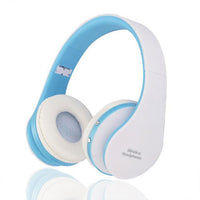 HKM-980883 Foldable Bluetooth Headset with Super Bass and Noise Reduction, 7-Hour Playtime, Adjustable Design