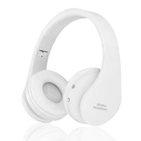 HKM-980883 Foldable Bluetooth Headset with Super Bass and Noise Reduction, 7-Hour Playtime, Adjustable Design