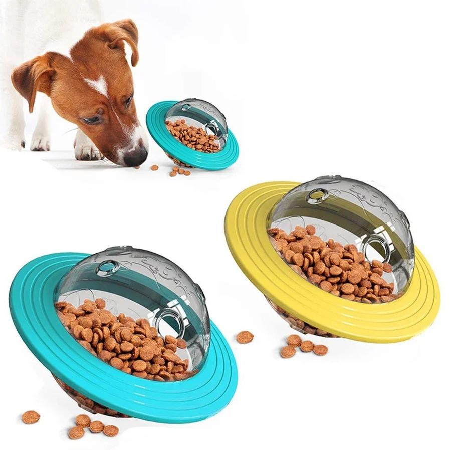HKM-980883 Interactive Food Dispensing Treat Ball for Dogs - IQ Training Toy for Small to Large Breeds