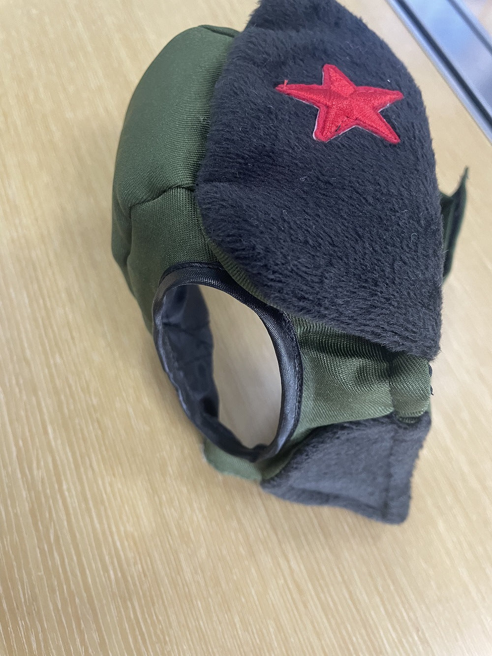 HKM-9808957 Cotton Thickened Pet Outfit with Hat for Dogs and Cats in Green