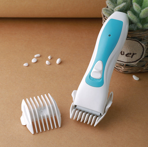 HKM-9809981 Pet Electric Clipper for Small Dogs with Ceramic and Stainless Steel Blades - Includes Combs and Accessories
