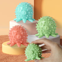 HKM-9812797 Interactive TPR Octopus Dog Toy for Puppies and Dogs – Chew-Resistant, Boredom Buster