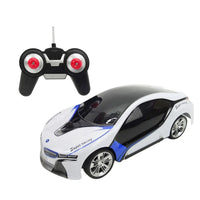 HKM-981331 1:18 RC Car with Four Channels and Light-Up Features, Ready-to-Go Electronic Toy for Kids