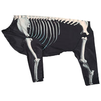 HKM-9818301 Halloween Black Casual Dog Clothes - Size XL, 2XL, 3XL, Polyester Material