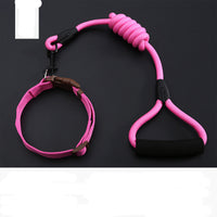 HKM-9819197 Rainbow Series Round Rope Chest and Back Collar for Dogs - Multiple Colors Available