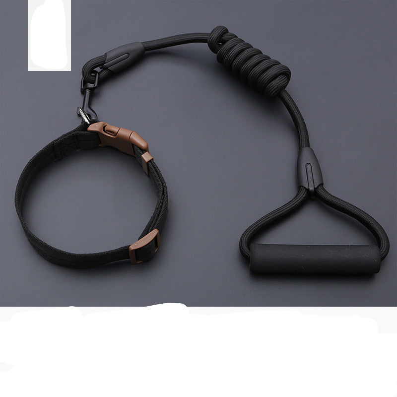 HKM-9819197 Rainbow Series Round Rope Chest and Back Collar for Dogs - Multiple Colors Available