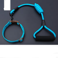 HKM-9819197 Rainbow Series Round Rope Chest and Back Collar for Dogs - Multiple Colors Available