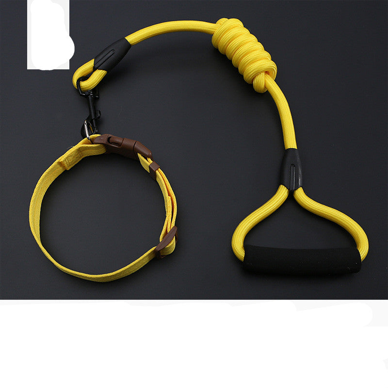 HKM-9819197 Rainbow Series Round Rope Chest and Back Collar for Dogs - Multiple Colors Available