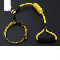 HKM-9819197 Rainbow Series Round Rope Chest and Back Collar for Dogs - Multiple Colors Available