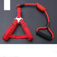 HKM-9819197 Rainbow Series Round Rope Chest and Back Collar for Dogs - Multiple Colors Available