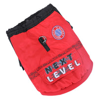 HKM-9819581 Cozy Red Pet Clothing for Small Puppies - Casual Autumn & Winter Style