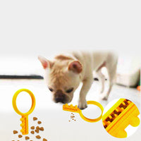 HKM-9820733 Floating Water Toy for Dogs - TPR Foam Gnawing Toy with Key Grip for Outdoor Play