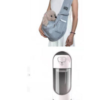 HKM-9822141 Breathable Sling Bag for Small Pets - Ideal for Dogs and Cats