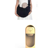 HKM-9822141 Breathable Sling Bag for Small Pets - Ideal for Dogs and Cats