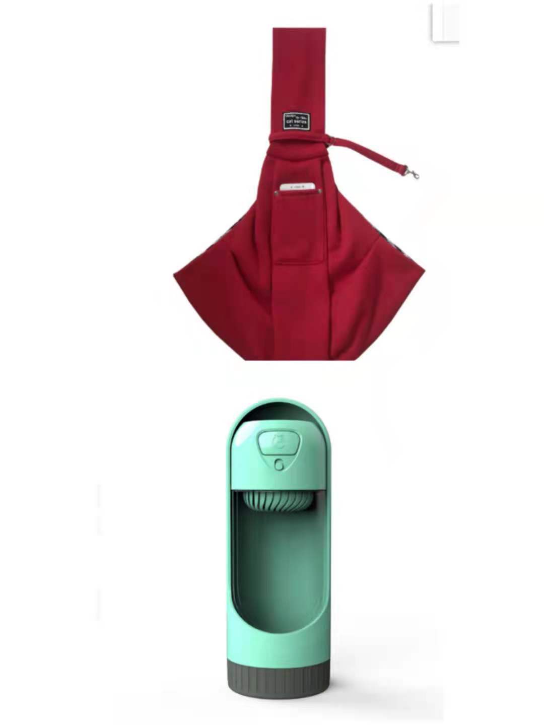 HKM-9822141 Breathable Sling Bag for Small Pets - Ideal for Dogs and Cats