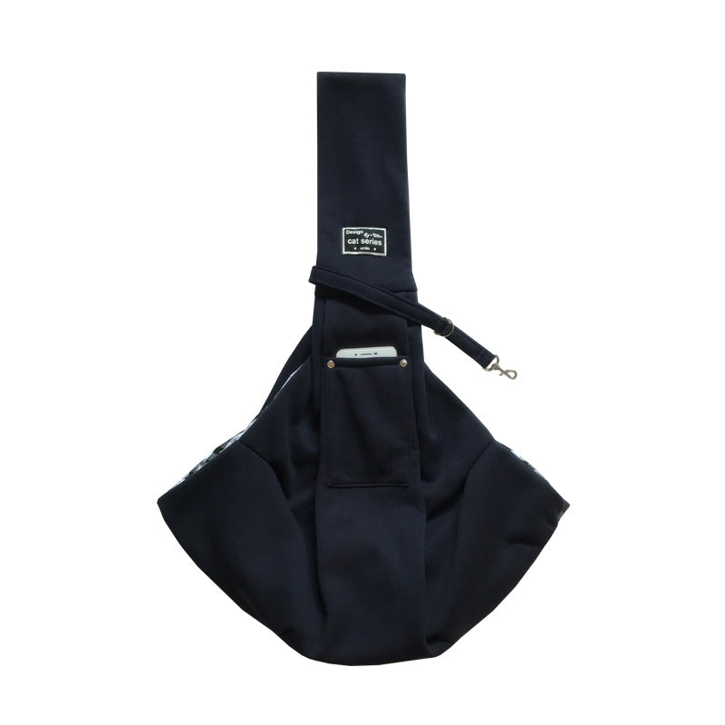HKM-9822141 Breathable Sling Bag for Small Pets - Ideal for Dogs and Cats