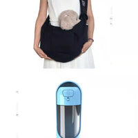 HKM-9822141 Breathable Sling Bag for Small Pets - Ideal for Dogs and Cats