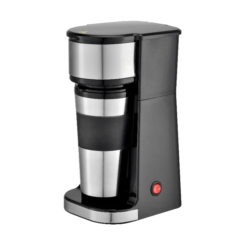 HKM-982419 Compact 0.42 L Single Cup Coffee Maker for Home Brewing