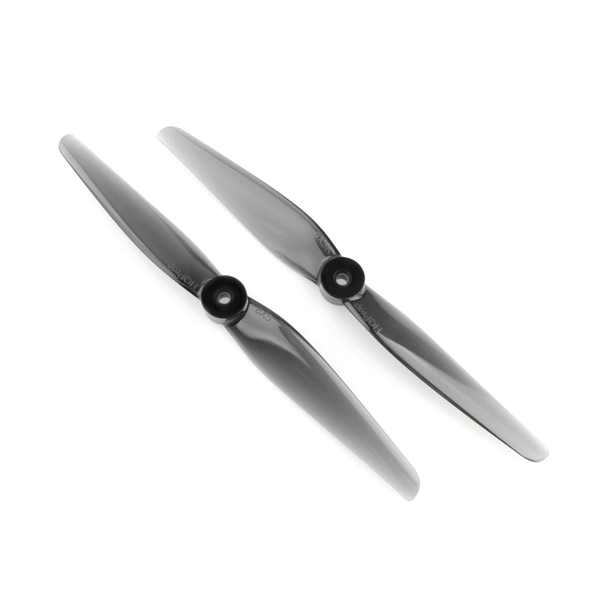 HKM-982419 HQProp 8-Inch Gray 2-Blade 8050 Propeller Set for FPV Drones (4-Pack)