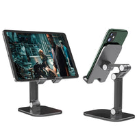 HKM-982547 Telescopic Folding Bracket for Smartphones and Tablets - Compatible with iPhone, Huawei, Samsung, and More
