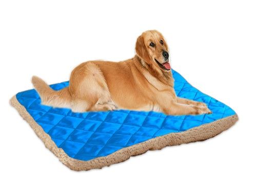 HKM-9827517 Cooling Pet Ice Silk Cushion - Multiple Sizes Available for Comfort and Support