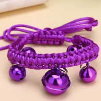 HKM-9827645 Cute Adjustable Bell Collar for Pets in Various Colors