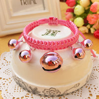 HKM-9827645 Cute Adjustable Bell Collar for Pets in Various Colors
