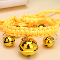 HKM-9827645 Cute Adjustable Bell Collar for Pets in Various Colors