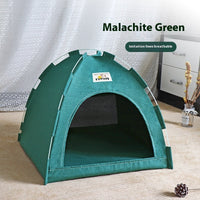 HKM-9829693 Cozy Outdoor Cat Nest Tent - Breathable & Washable House for Small to Medium Dogs