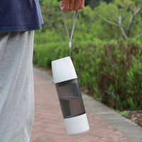 HKM-9831485 Portable Water Bottle and Food Feeder for Dogs and Cats - Ideal for Outdoor Travel