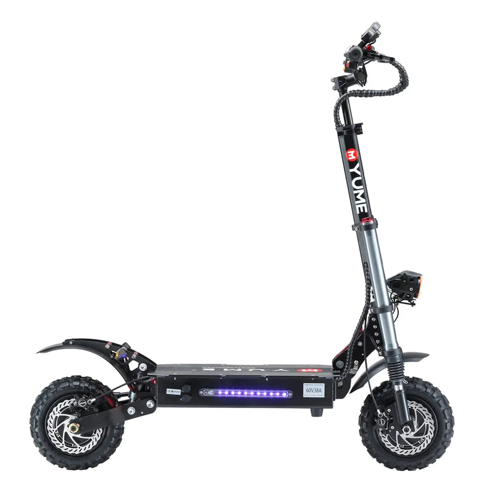 HKM-983187 Y11+ Electric Scooter with 250W Motor, 11-Inch Wide Wheels, Up to 96 km Range, Foldable Design, Max Load 150 kg