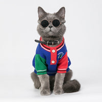 HKM-9833789 Cozy Cartoon Red Sweater for Pets - Autumn and Winter Dog Wear