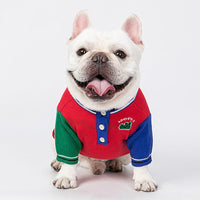 HKM-9833789 Cozy Cartoon Red Sweater for Pets - Autumn and Winter Dog Wear