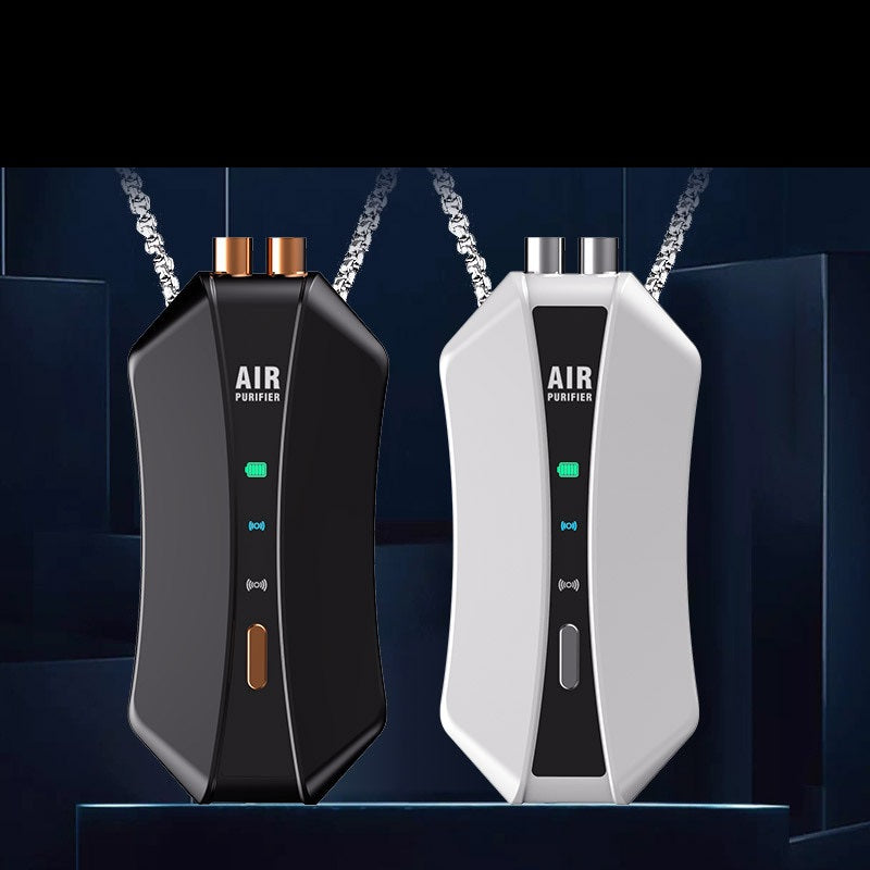HKM-983507 Portable Negative Ion Air Purifier Necklace for Personal Air Quality Improvement