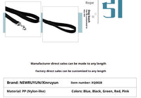HKM-9835197 Durable Polypropylene Dog Leash for Safe Walking ¨C Available in Black and Red