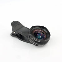 HKM-983571 5K Wide-Angle Macro Lens - 0.45x Wide-Angle, 15x Macro with Optical Glass