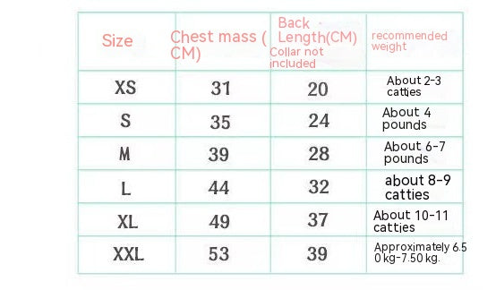 HKM-9835837 Laser Glossy Pet Coat Vest for Autumn and Winter - Available in Pink and White, Sizes XS to XXL