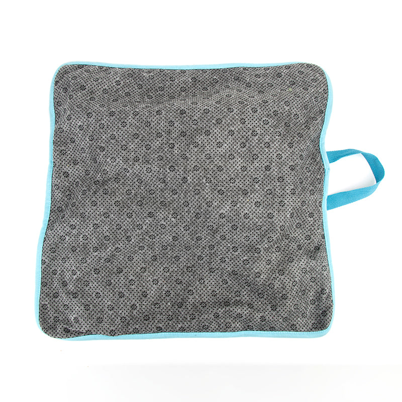 HKM-9836221 Interactive Dog Snuffle Mat for Nosework and Feeding, 48 x 48 cm, Polar Fleece Puzzle Training Toy