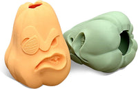 HKM-9838653 Pet Silicone Puzzle Slow Food Leaky Ball for Dogs, Tear-Resistant Design, 11x8cm, 213g