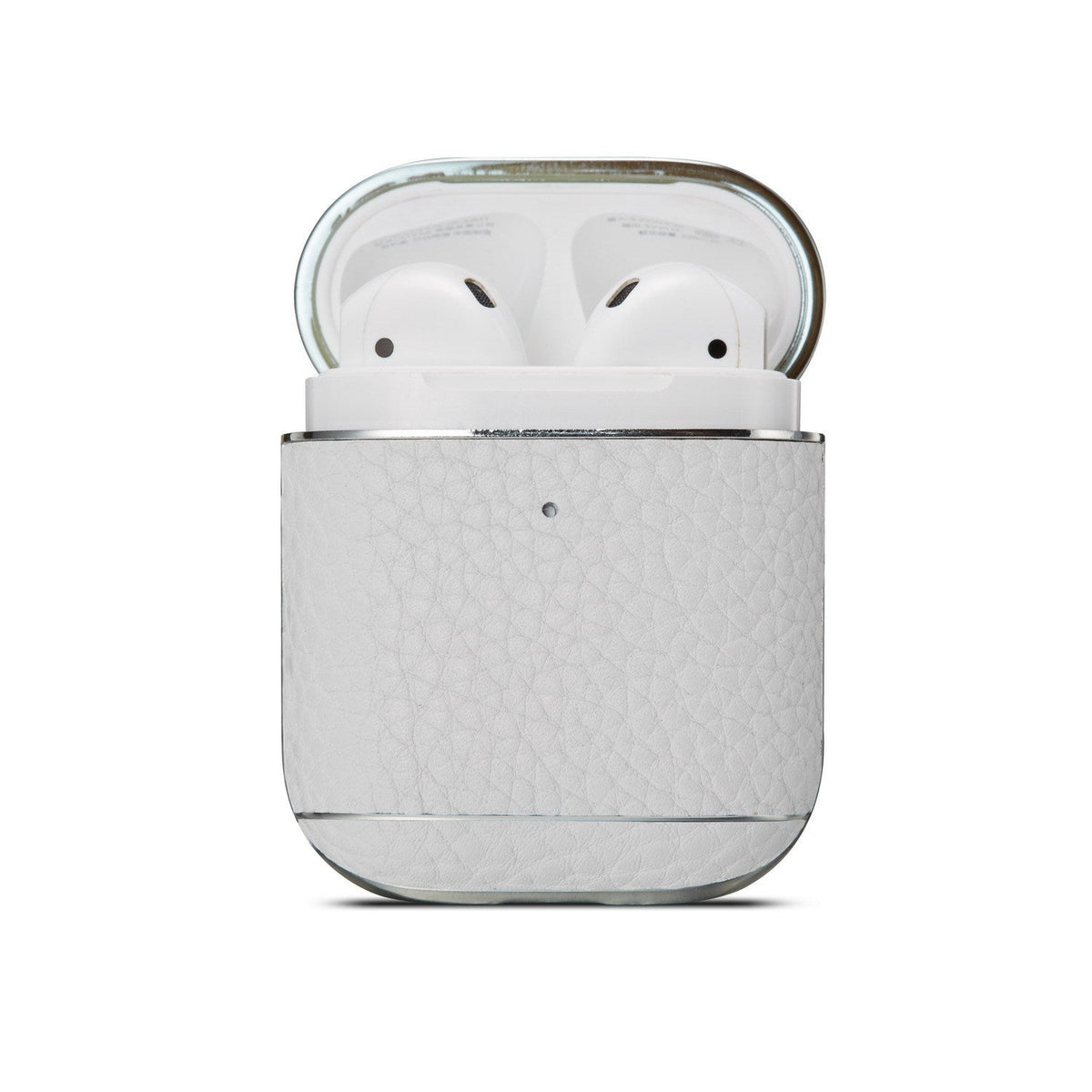 HKM-983891 Leather Lychee Pattern Clamshell Case for AirPods 1/2