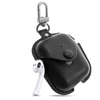 HKM-984019 Compact Clamshell Bluetooth Headset Case - PU Material, Dustproof, Shockproof, Lightweight and Easy to Store